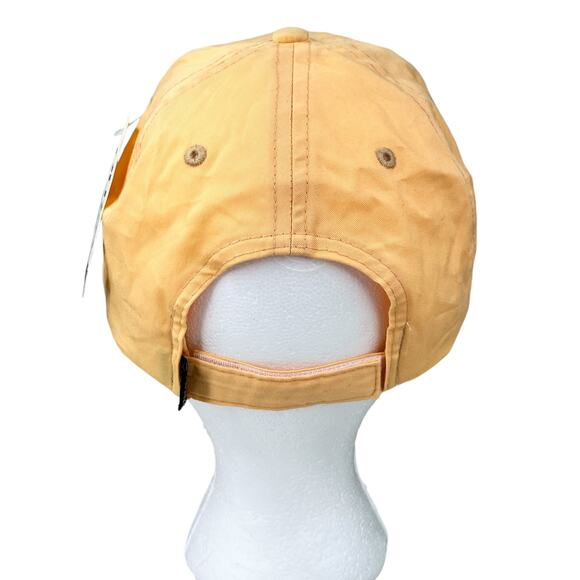 Ouray Snapback Cap The Links Golf Club Ultra Lightweight Cotton Orange New - Picture 6 of 10